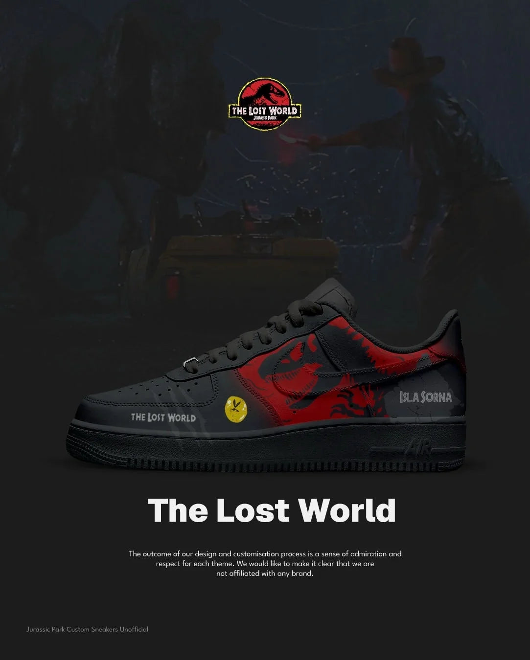T-rex Design Shoes